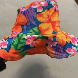 Sun Hat Baby Toddler UPF 50+ Sun Protective Beach Hat Bucket Floral